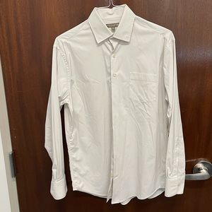Peter Millar Bernie Performance Summer Comfort button down Shirt white